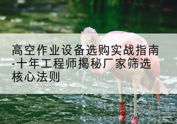 炉霍剪叉式升降机厂家-高空作业设备选购实战指南-十年工程师揭秘厂家筛选核心法则